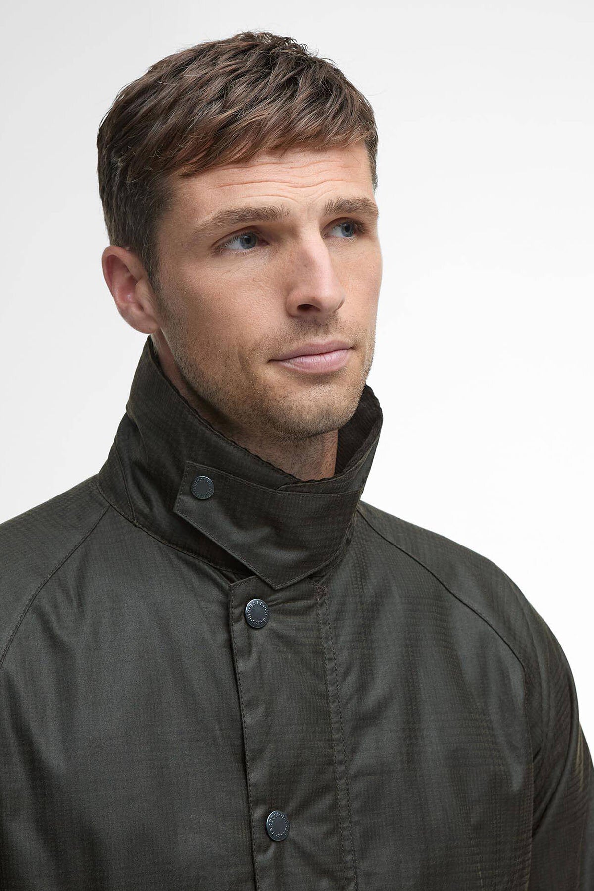 Modern Beaufort Check Wax Jacket