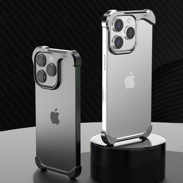 Aromatherapie-Handyhülle in Metallform für iPhones