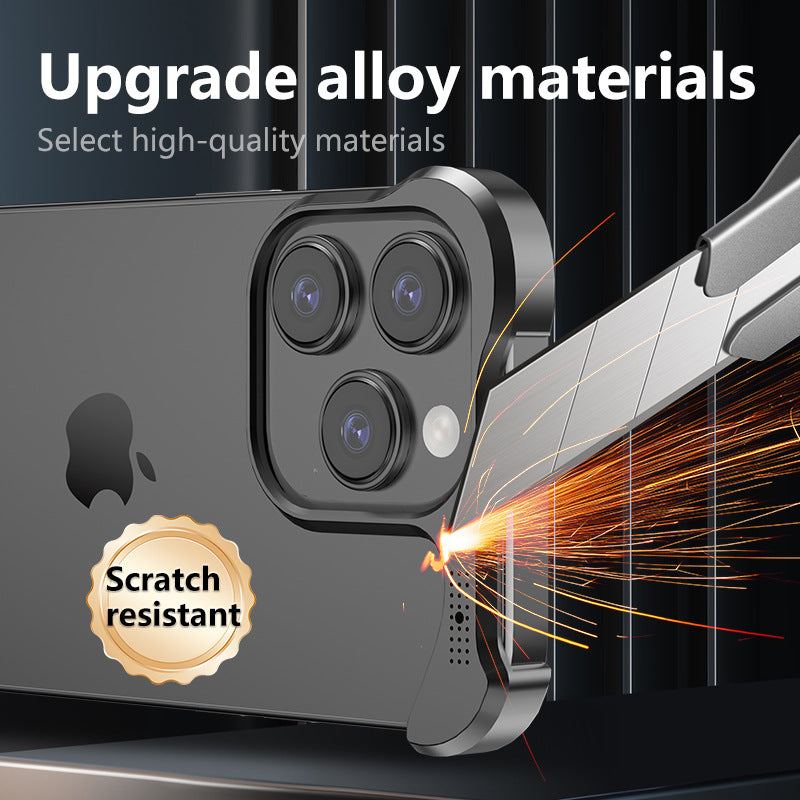 Aromatherapie-Handyhülle in Metallform für iPhones