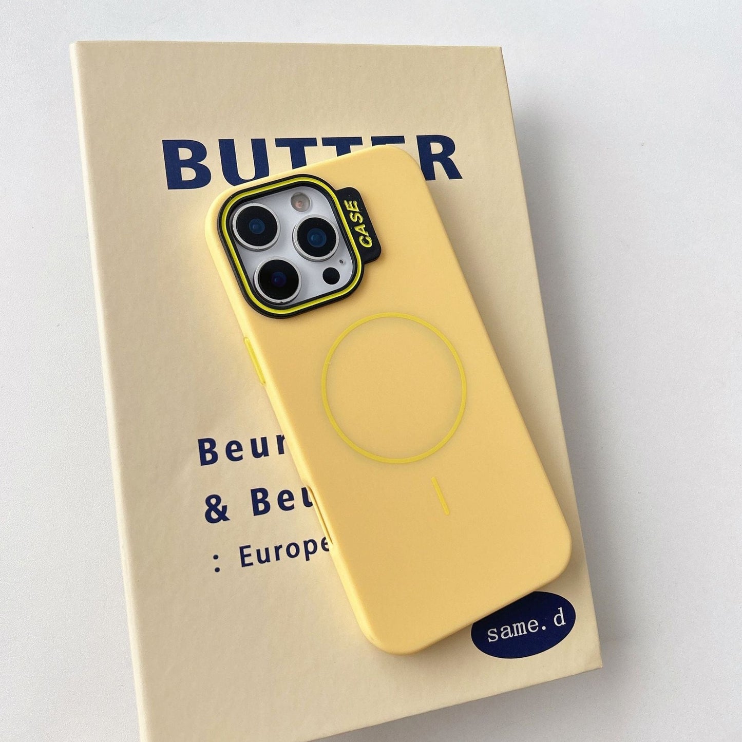 Macron Silikon-Magnet-Hülle für iPhone