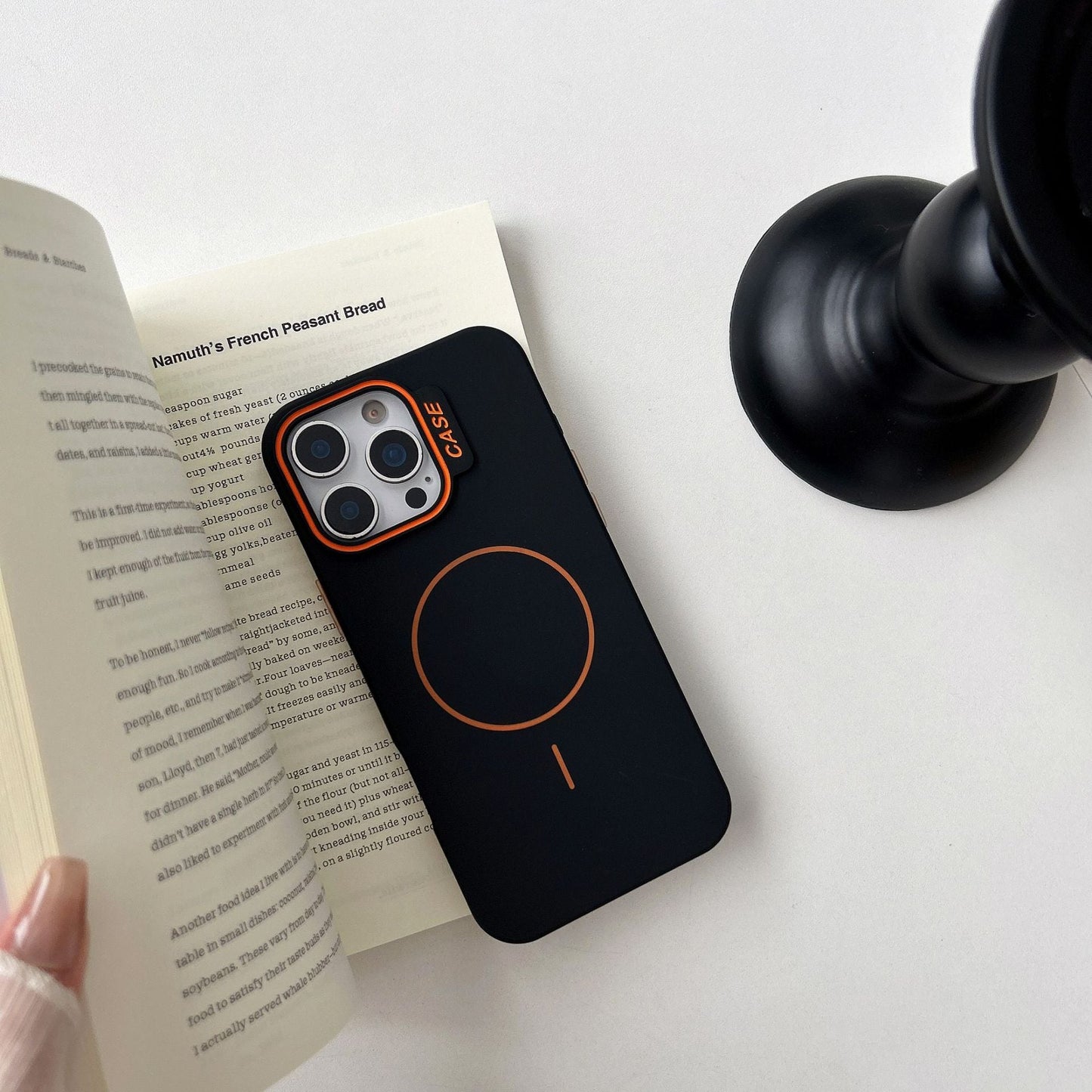 Macron Silikon-Magnet-Hülle für iPhone