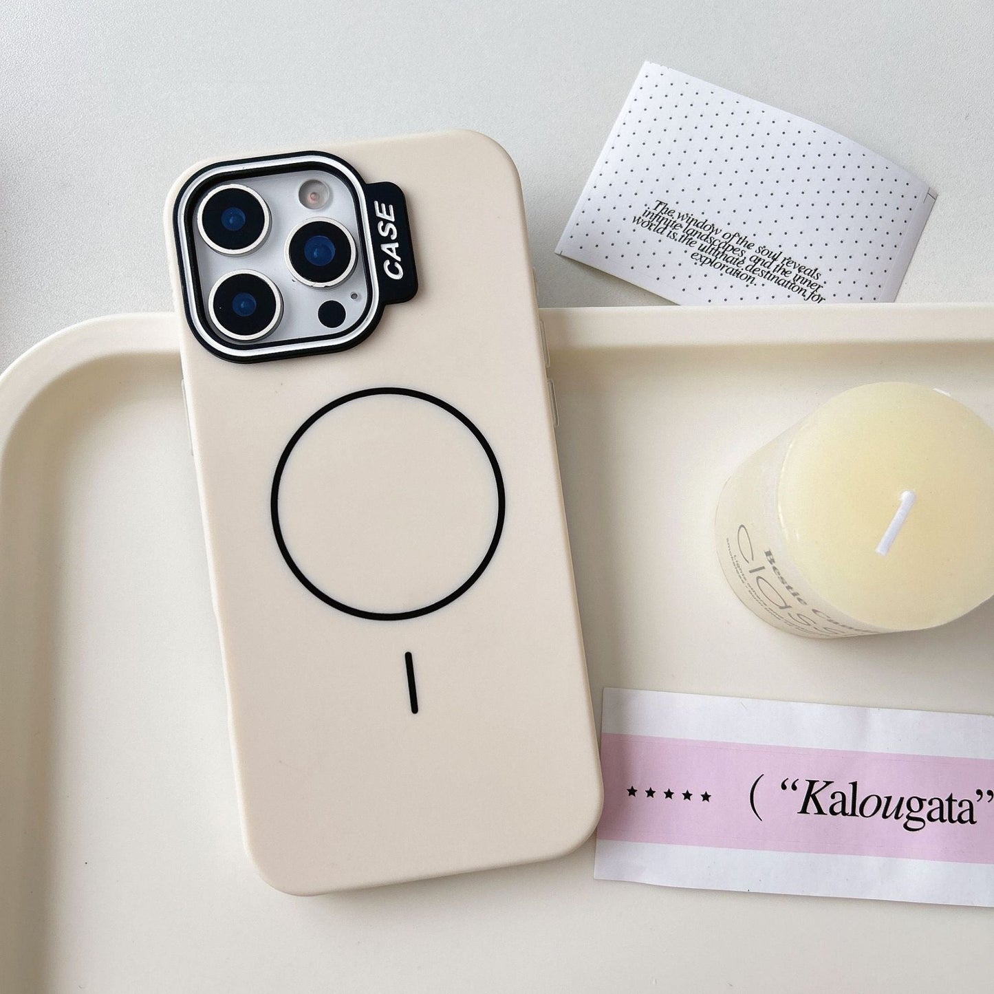 Macron Silikon-Magnet-Hülle für iPhone