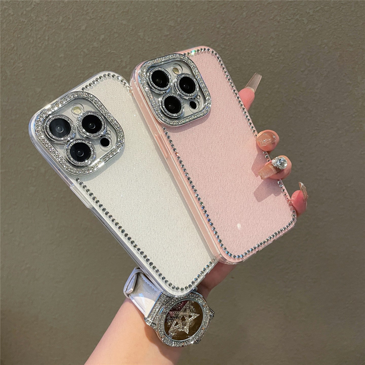 Luxuriöse Glitzer-Diamanten-Handyhülle für iPhone