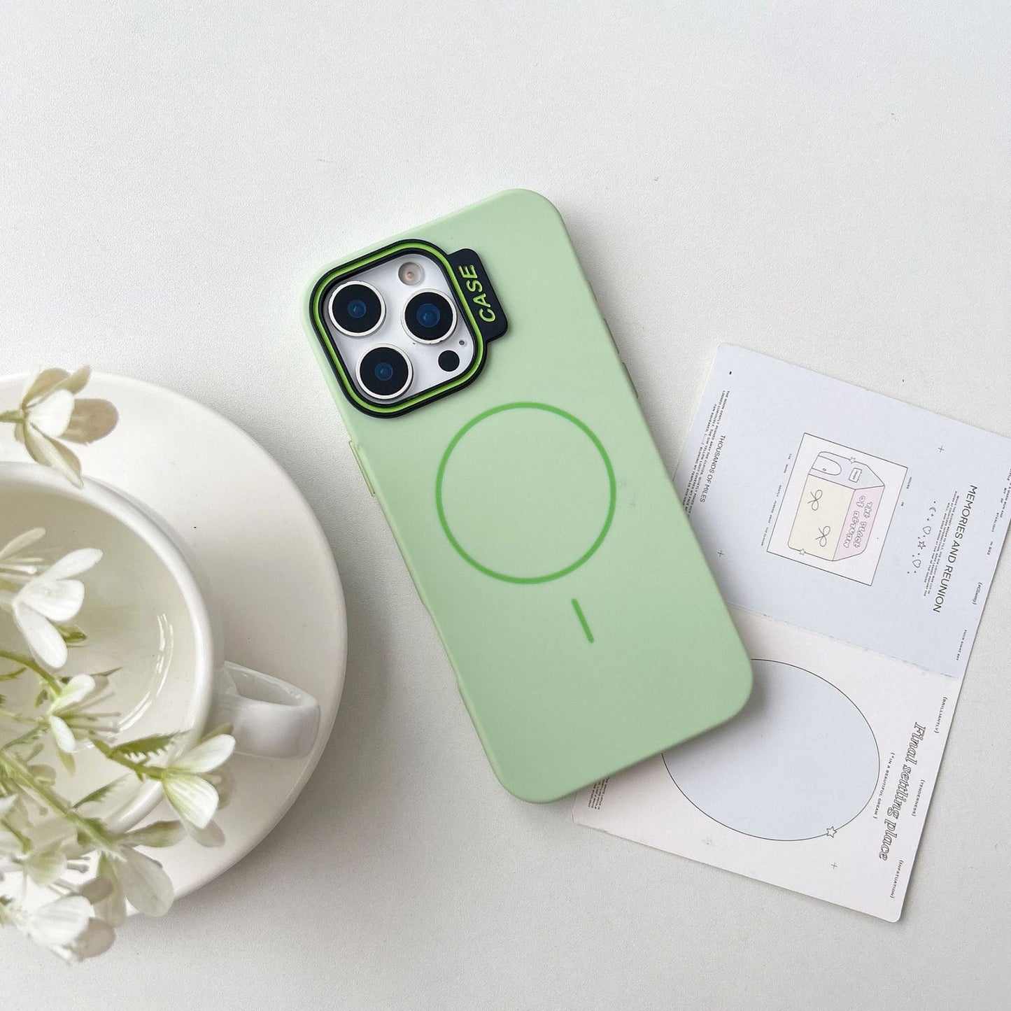 Macron Silikon-Magnet-Hülle für iPhone
