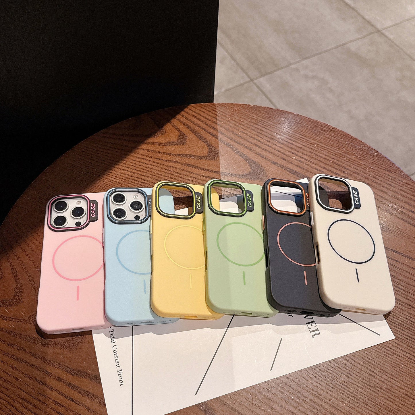 Macron Silikon-Magnet-Hülle für iPhone