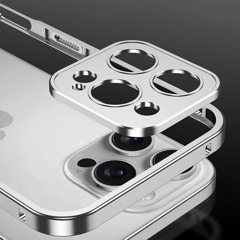 Sommerkühlung Unabhängiger Rahmen Linsenschutz Handyhülle für iPhone
