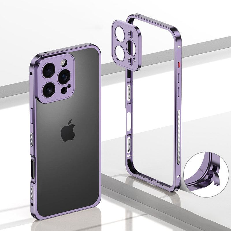 Sommerkühlung Unabhängiger Rahmen Linsenschutz Handyhülle für iPhone