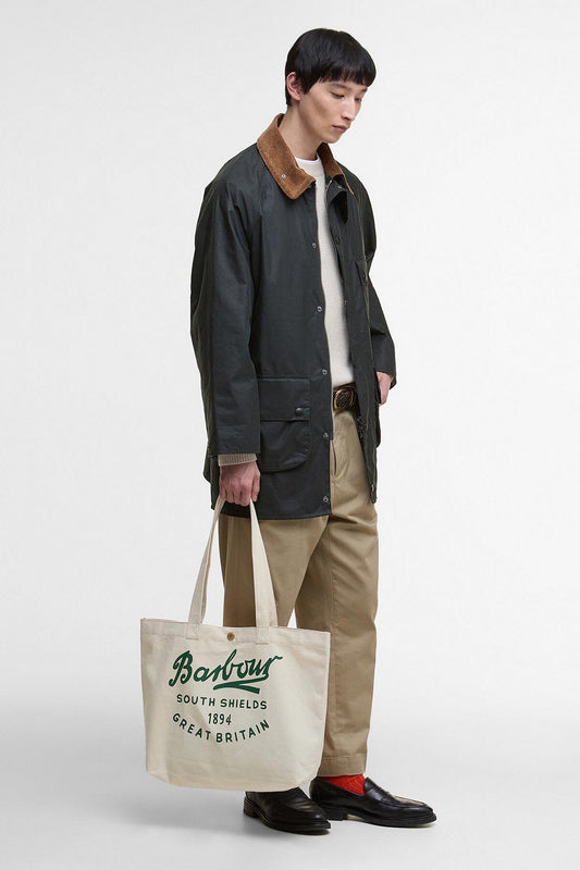 Stofftasche mit Skript-Druck