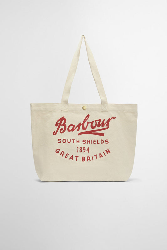 Stofftasche mit Skript-Print