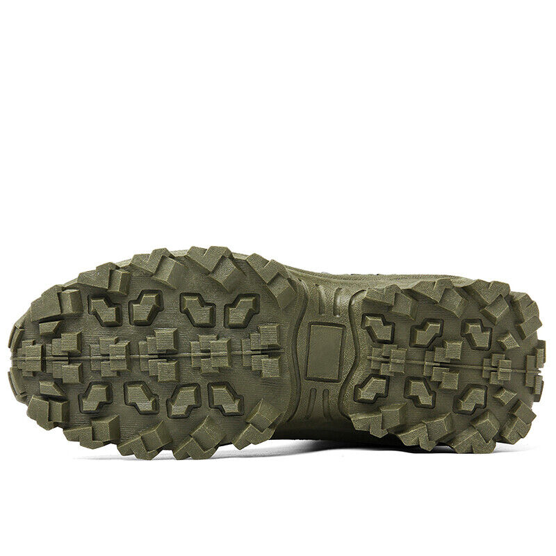 Men's Combat Boots Orthopedic Support Hiking Boots Waterproof Anti-Puncture Work Boots