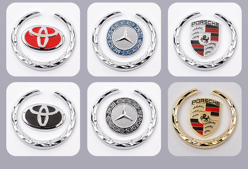 Spezielle Auto-Modifikation Metall dreidimensionale Autoaufkleber
