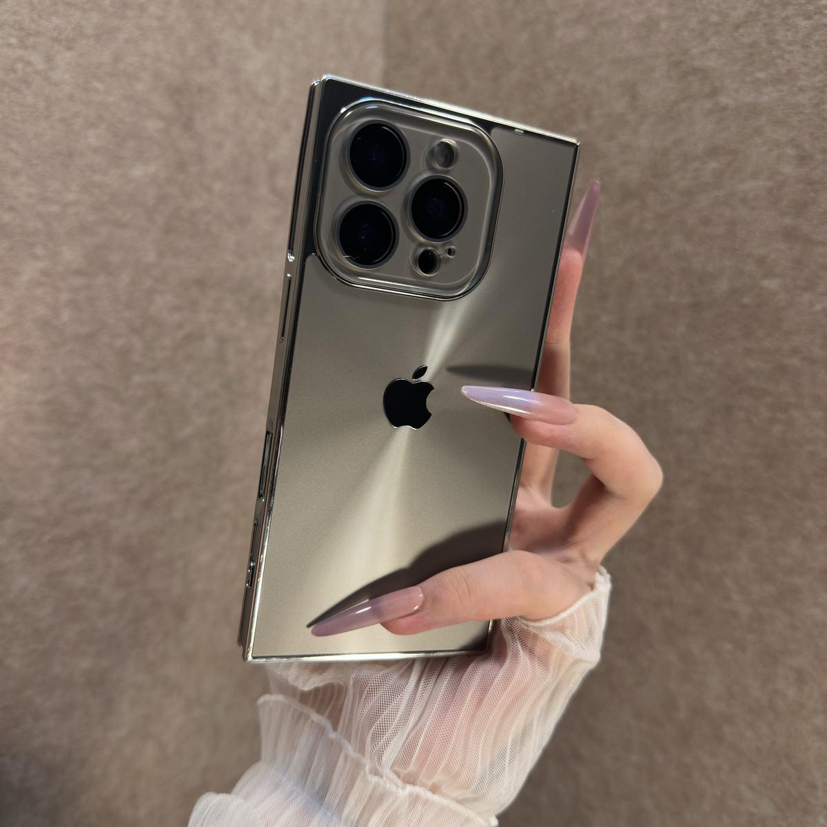 Geeignet für iPhone Aurora-Linsenhalter Handyhülle